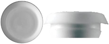 Złącza sprzętowe |   Amz Clips i Złączki 5 3/4″ Białe Plastikowe Wtyczki Otworowe Typu Flush 1″ Głowa Złącza sprzętowe Złącza sprzętowe